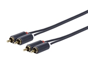 Vivolink PRORCARCA30 30 m audio cable, 2 x RCA, Black