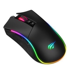Havit MS1001S Gaming Mouse Siyah myszka Dla praworęcznych Bluetooth + USB Type-A Optyczny