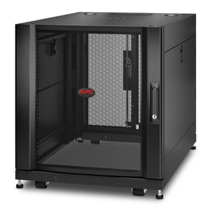 APC NetShelter SX 12U Freestanding Rack, Black