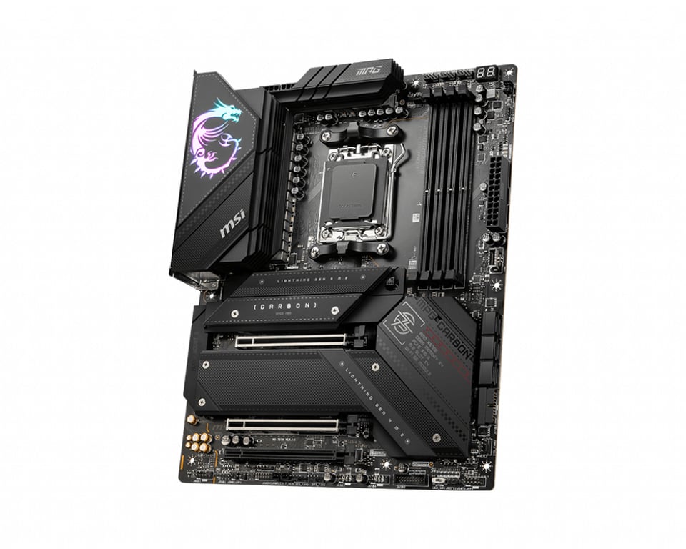 MSI MPG X670E CARBON WIFI AMD X670 Gniazdo AM5 ATX
