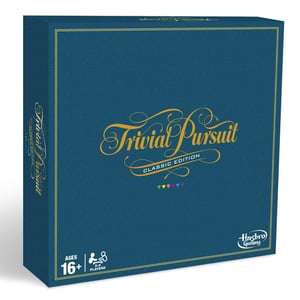 Hasbro Gaming Trivial Pursuit Game: Classic Edition Board Game Educational