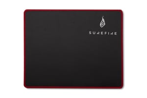 SureFire Silent Flight 320 Gaming Mouse Pad Black, Red