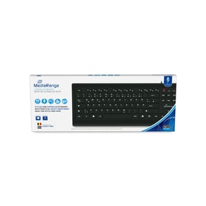 MediaRange MROS101-BE klawiatura Dom USB AZERTY Belgijski Czarny