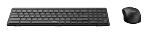 Acer LC.ACC11.001 klawiatura Dołączona myszka RF Wireless Niemiecki Czarny
