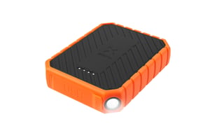 Xtorm XR101 Lithium-Polymer-Powerbank (LiPo) 10000 mAh Schwarz, Orange
