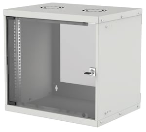 Intellinet 714167 9U-Rack, Hängeschrank, grau