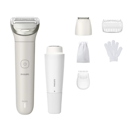 Philips SHAVER Series 8000 BRL159/00 depilator 1 głowic(e) Przycinarka Biały