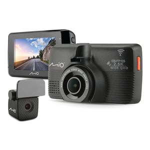 Mio MiVue 798 Dual Full HD Wi-Fi Bateria Czarny