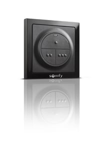 Somfy 1870781 Electric Switch Push-Button Switch Black
