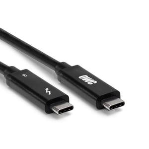 OWC OWCCBLT3PC0.7BP kabel Thunderbolt 0,7 m 40 Gbit/s Czarny