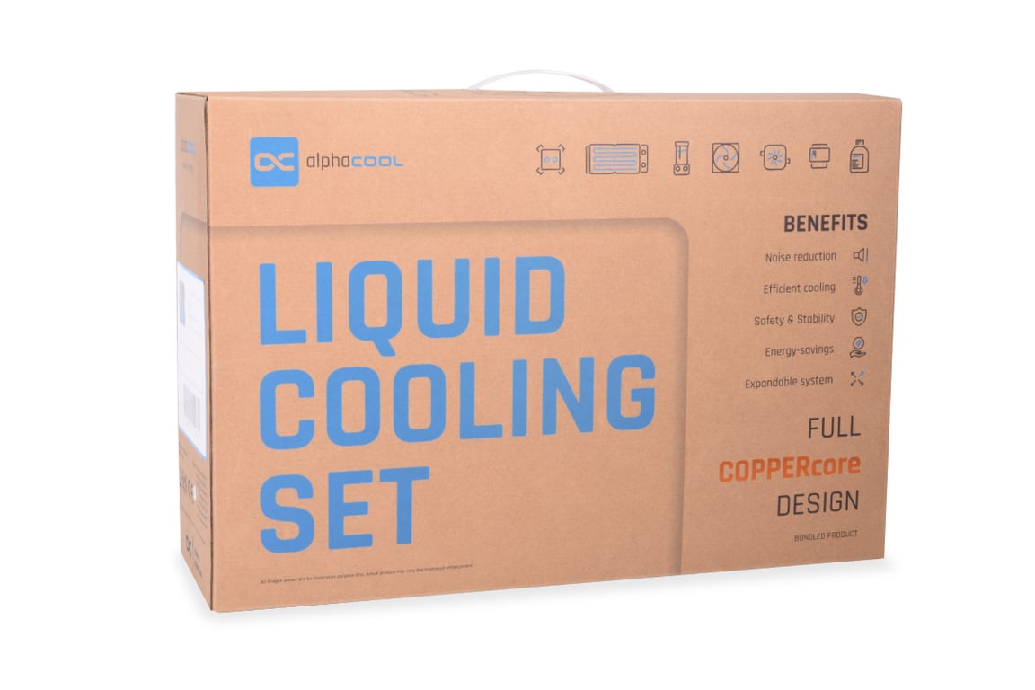 Alphacool ST30 Procesor Zestaw do chłodzenia płynami 12 cm Wielobarwny