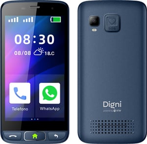 eSTAR Digni Smart 12,7 cm (5") Dual SIM Android 12 Go edition 4G USB Type-C 16 GB 2500 mAh Niebieski