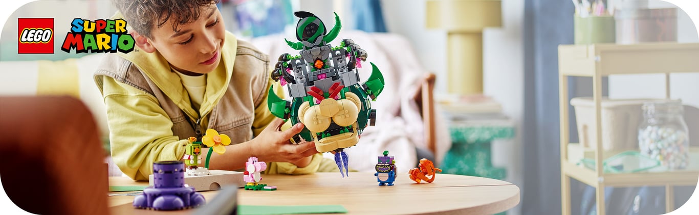 LEGO Super Mario Prince Florian i Castle Bowser