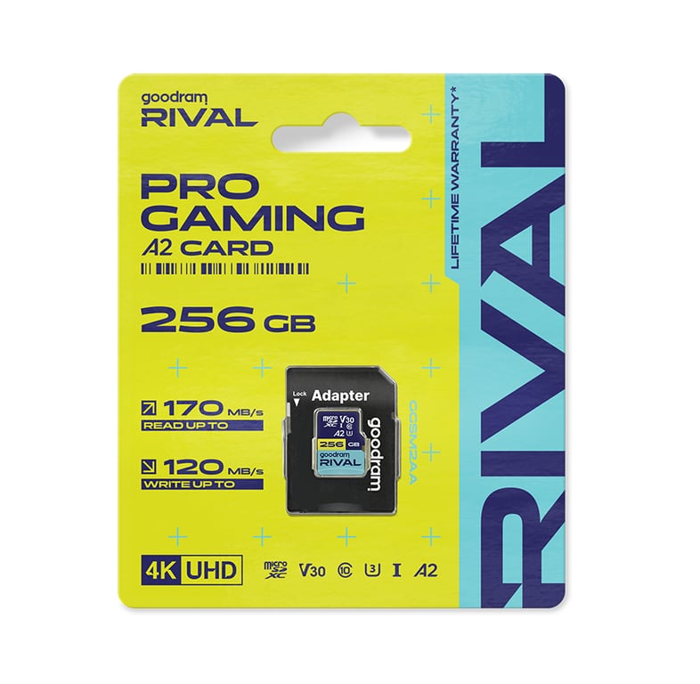 Goodram 256 GB MicroSDXC Klasa 10
