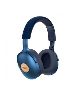 The House Of Marley Positive Vibration XL Trådlösa hörlurar med huvudband Musik USB Type-C Bluetooth Blå
