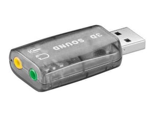 Microconnect 68878 Soundkarte 2.0-Kanal, USB