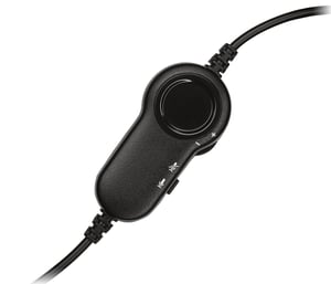 Logitech 981-000589 Kopfhörer/Headset, kabelgebunden, Kopfbügel, Büro/Callcenter, schwarz