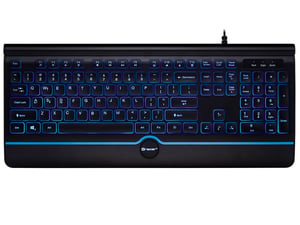 Tracer Office Pro-tangentbord, universellt USB-tangentbord, QWERTY, engelska, svart