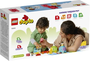 LEGO DUPLO Pociąg z cyferkami — nauka liczenia