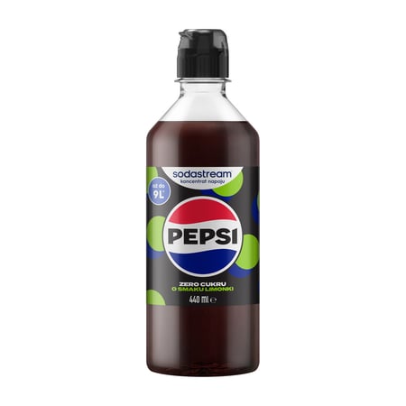 SodaStream Pepsi Lime Zero Cukru Syrop do saturowania
