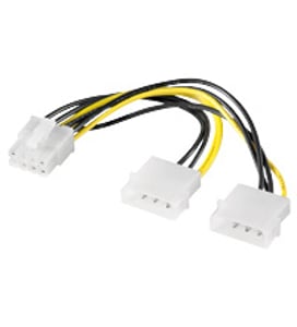 Goobay CAK S-15 2x 5.25 > 8-pin PCI-Express