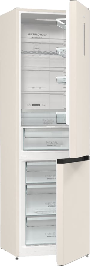 Gorenje NRK6202AC4 Wolnostojący 331 l Kość słoniowa