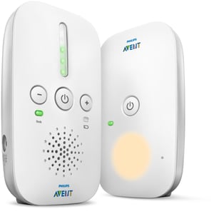 Philips AVENT Audio Monitors SCD502/00 Babyphone-System 300 m FHSS Weiß