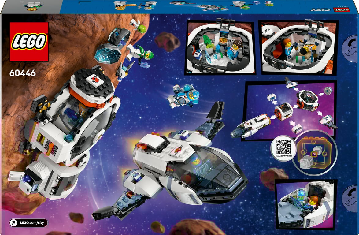 фото Блоковий конструктор LEGO City Модульний галактичний зореліт (60446)