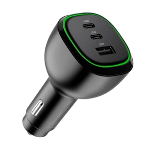 ALOGIC CRCA165C1 Ladegerät für mobile Geräte, universell einsetzbar, schwarz, Zigarettenanzünder, automatisch
