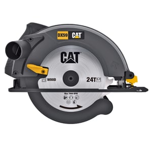 CAT DX59 bärbar cirkelsåg 18,5 cm Svart 5800 varv/min 1400 W