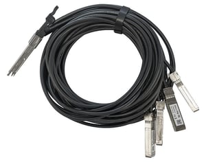 Mikrotik Q+BC0003-S+ InfiniBand-/Glasfaserkabel, 3 m, QSFP+ 4x SFP+, schwarz