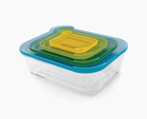 Joseph Joseph Nest Rectangular Set, 4.48 L, Multicolor, 4-piece set