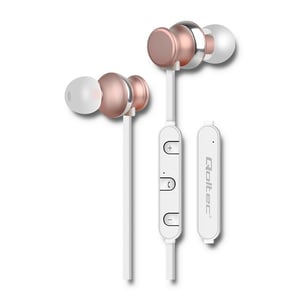 Qoltec 50823 Earbuds/Headset Wireless In-Ear Calls/Music Micro-USB Bluetooth Champagne
