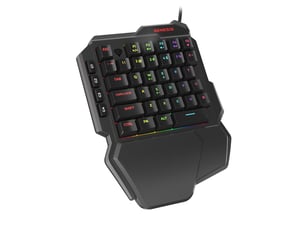 GENESIS Thor 100 RGB numeriskt tangentbord, universellt USB, svart