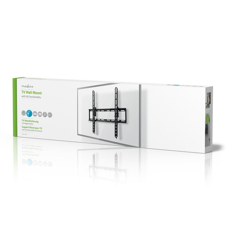 Nedis TVWM1131BK uchwyt do telewizorów 139,7 cm (55") Czarny