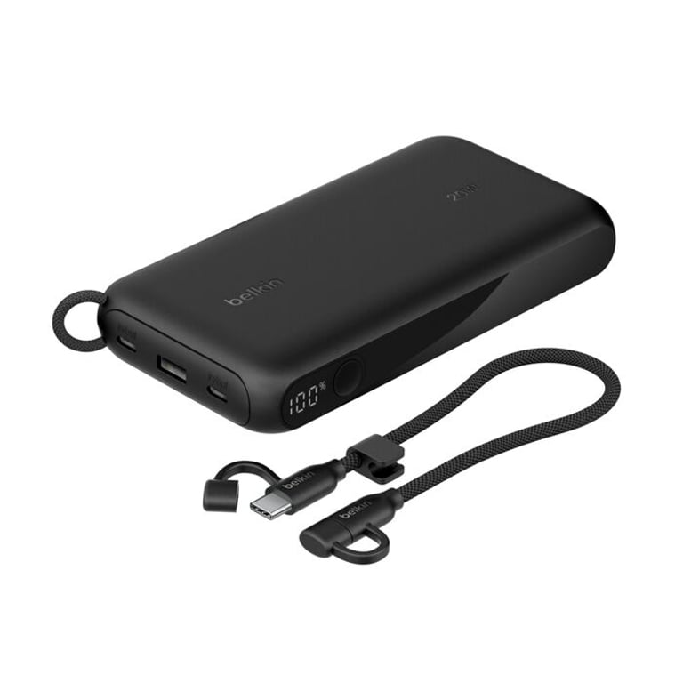 фото Зовнішній акумулятор (павербанк) Belkin Boost Charge 20000mAh Black (BPB028HQBK)