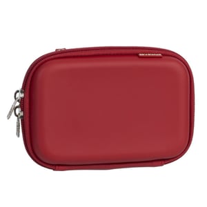 Rivacase 9101 (PU) HDD-Etui, rot, verschließbar, Ethylen-Vinylacetat-Copolymer (EVA), rot