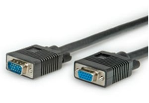 ROLINE 2 m VGA-kabel VGA–VGA (D-Sub) Svart