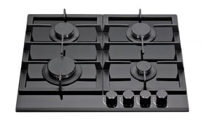 MPM 60-GMH-18 płyta kuchenna Czarny Wbudowany Gaz 4 stref(y)