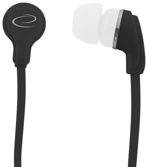 Esperanza EH147K hörlurar/headset, trådbundna, in-ear, musik, svart