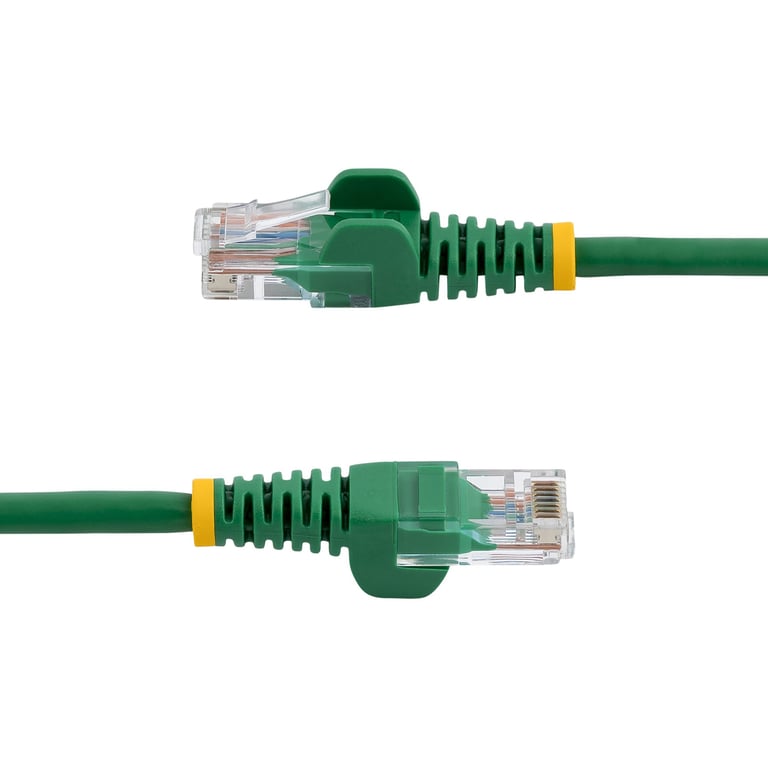 StarTech 45PAT1MGN kabel sieciowy Zielony 1 m Cat5e U/UTP (UTP)