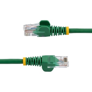 StarTech 45PAT1MGN kabel sieciowy Zielony 1 m Cat5e U/UTP (UTP)