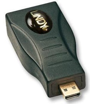 Lindy HDMI to Mini/Micro HDMI Adapter, Black