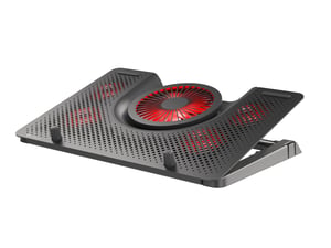 GENESIS Oxid 550 Laptop Cooling Pad, 43.9 cm (17.3"), 2800 RPM, Black