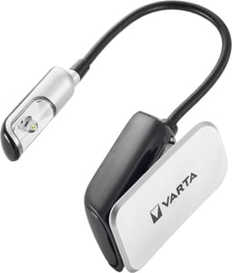 Varta 16618 Schwarz, Silber LED-Clip-Taschenlampe