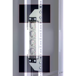 Techly I-CASE SUPP-3G1U Rack Parts Mounting Bracket