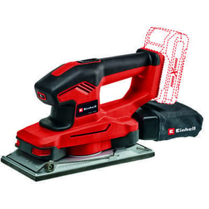 Einhell TE-OS 18/230 Li Solo Plåtslipmaskin 11 000 RPM 22 000 OPM Svart, Röd