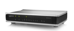 LANCOM 883 trådlös VOIP-router med Gigabit Ethernet och dubbla frekvensband (2,4 GHz/5 GHz), svart