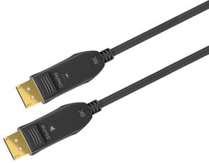 Goobay 64869 DisplayPort Cable, 50 m, Black