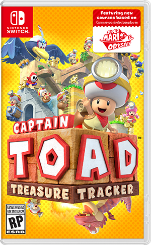 Nintendo Captain Toad: Treasure Tracker Standardowy Nintendo Switch